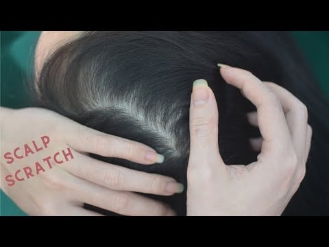 ASMR Hair Parting With Snoring And Breathing Sounds, Relaxing For Reduce Anxiety, Stress