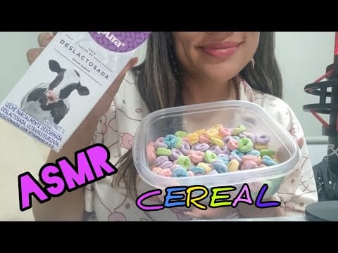 Hola 👋🏼 | ASMR CEREAL ANTES DE DORMIR | #notalking