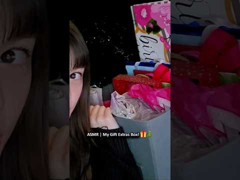 ASMR | My Gift Extras Box! 🎁🎄 ─♡─ #asmr #christmas