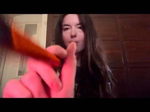 lofi ~ doing your makeup (no talking, gum chewing) ASMR