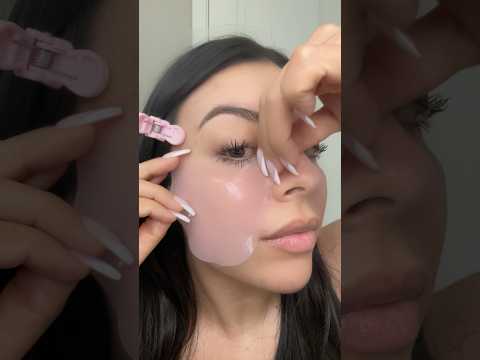 Soft Skincare ASMR Before Bed ✨#shorts #skincare #asmr #selfcare #nightroutine #skincareroutine