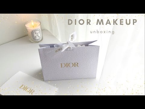 ASMR suomi | Uudet meikit DIOR makeup unboxing & esittely