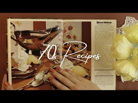 ASMR A strange and bewildering cookbook from the 70s (soft spoken)