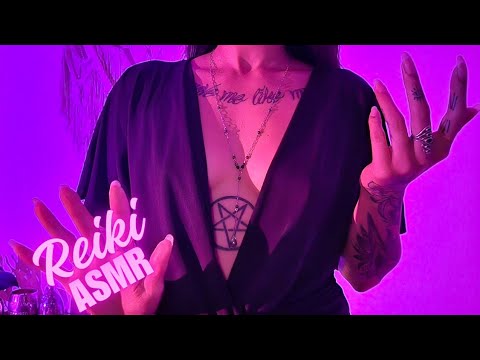 Reiki ASMR lofi l calming l finger fluttering l hand movements l hypnotic l tingles