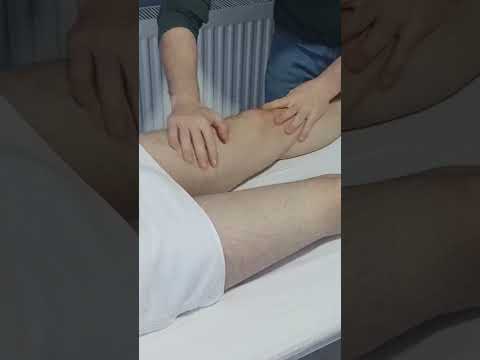 FRONT LEG MASSAGE SESSION THAT RELIEVES THE FATIGUE OF THE DAY #satisfying #relaxing #asmr #shorts