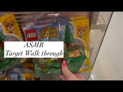 ASMR 💕 Target Toy Section Walkthrough (public asmr, whispers)