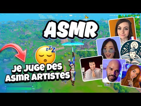 ASMR Français • JE JUGE DES ASMR-ARTISTES ! 💤😴 (que des goats ! )