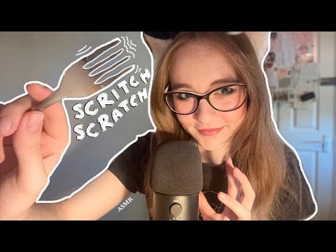 (ASMR) Raking Your Brain With A Fork