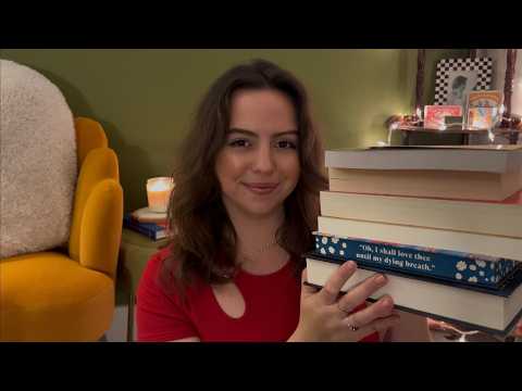 asmr cozy book haul 🤍