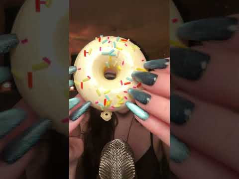 Donut asmr #asmr #tingles #triggersforsleep #donut #relax #asmrrelaxation #visualtingle