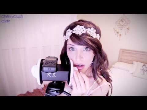 ASMR // kisses //Mouth Sounds // socks // silliness // crackling candle //  cherrycrushasmr