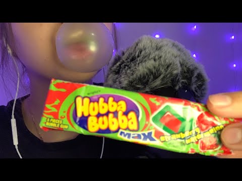 ASMR | Gum chewing P.2 | Bubble blowing | Mouth sounds | Rambles