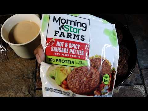 Ewm Veggie Sausages ASMR Eating Sounds
