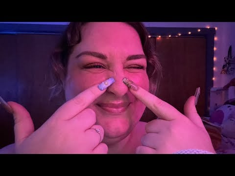 ASMR | Repeating My Tingly Intro (XL Nails, Mouth Sounds, Clicky Whisper, Personal Attention)