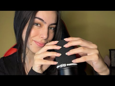 ASMR- ARRANHANDO O MICROFONE!