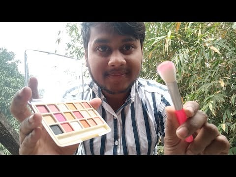 ASMR Fast And Aggressive ☘️ Doing Your Makeup 💄💅🏻 Outdoor 