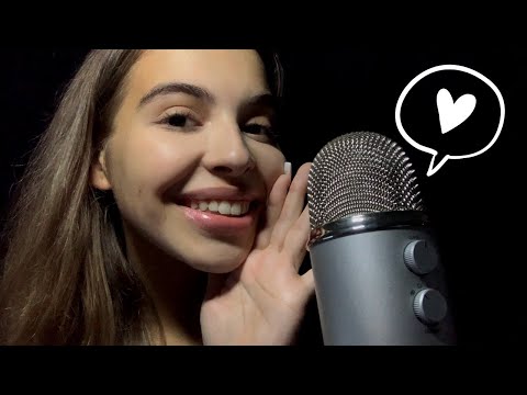 ASMR LIVE: SONS RELAXANTES COM O BLUE YETI | Sons de Boca, Scratching, Tapping...