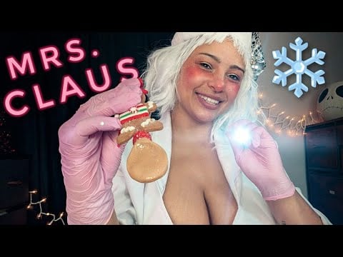 ASMR Mrs. Claus Gives You a Cranial Nerve Exam 🎄🩺 Elf Doctor Roleplay (South African Accent)