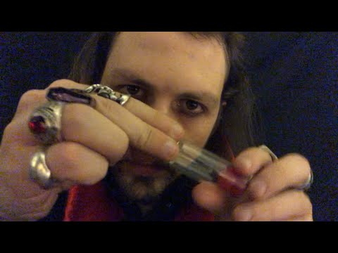 ASMR “Cranial Nerve Examination” & Definitely Not a Ploy For Your Blood Roleplay {2 Minutes}