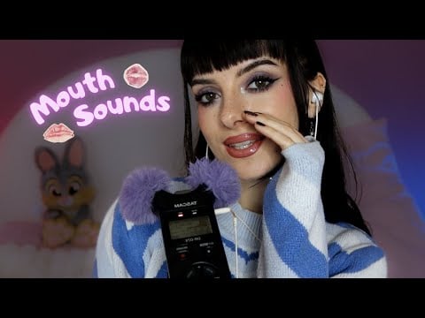 ASMR 💋 Bruits de bouche INTENSES pour dormir 😴 (Tascam)