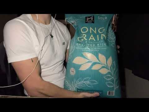 ASMR- Just a guy with some rice 