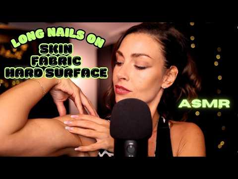ASMR Intense long nails triggers 🥰 You will be so relaxed!