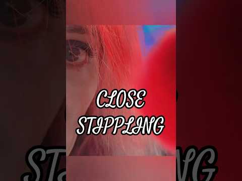1MIN Stippling  #asmr #relax #stipple #personalattentionasmr  #visualtingle