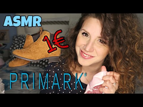 ASMR ita | HAUL PRIMARK SUPER SCONTATO!!!! 😱max 10 EURO!!!😍😮