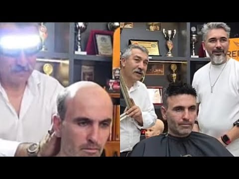 🔴 LIVE ASMR Hair System Transformation | Guest from Afyon 🇹🇷 | Relaxing Barber Sounds
