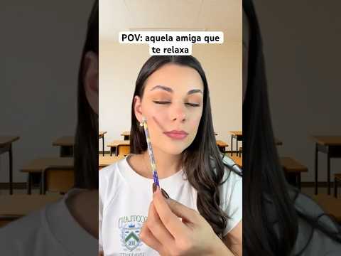 POV: aquela amiga que te relaxa #asmr #asmrsounds #asmrbrasil #shorts