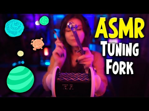 ASMR Tuning Fork Trigger 💎 No Talking