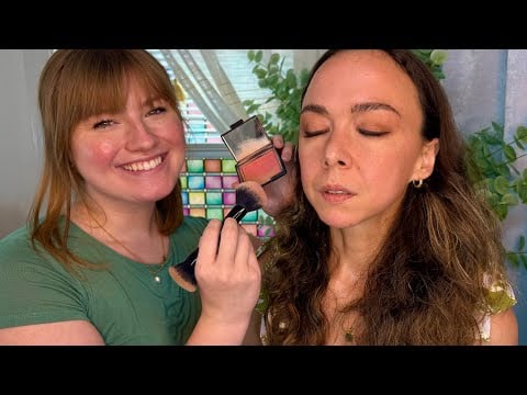 ASMR Real Person Classic Makeup for Summer @ilovekatieasmr Unintentional, Tingles, SoftSpoken