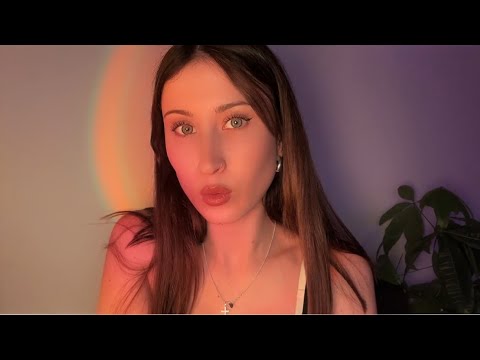 ASMR getting something out your ears👂 inaudible whispering & mouth sounds