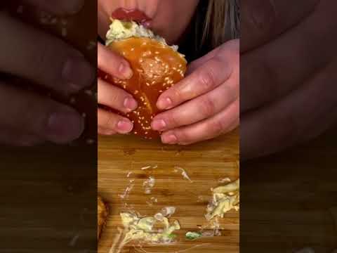 McDonald’s Big Mac HUGE Bites #shorts #asmr #youtube