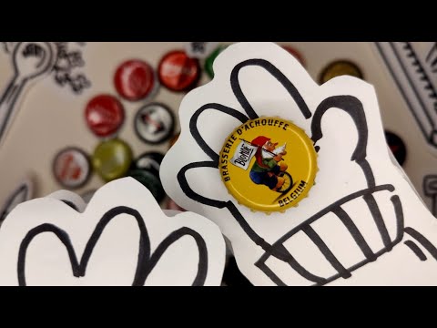 Tapping my Bottlecap Collection [ASMR: Metal Tapping, Ramble, Cat Snoring Sometimes]