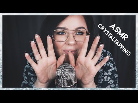 ASMR Tapping Med KRISTALLER På Fingrarna 💎