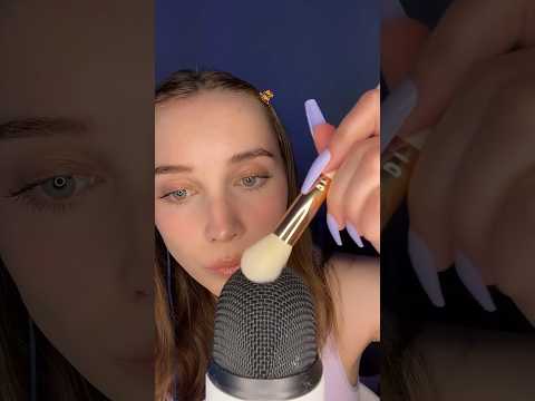 Mic brushing 😌 #asmr #asmrtriggers #relax #sleep #asmrsounds #micbrushing