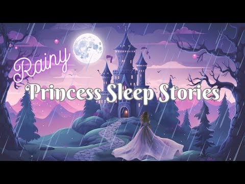 Cozy Princess Stories for Sleep with Rain Sounds for Bedtime