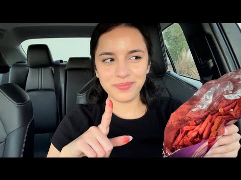 ASMR EATING CHIPS MUKBANG 🌶️ CRUNCH SOUNDS✨