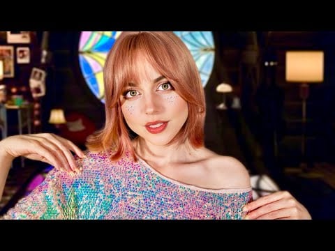 ASMR Enid Is Obsessed With You 🩷 Wednesday Roleplay 🐺 Personal Attention, Face Brushing, For Sleep