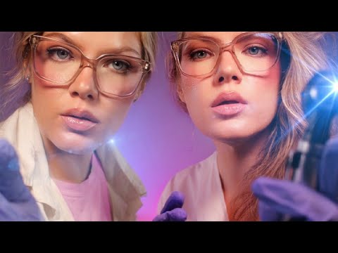 ASMR Ospedale Notturno 👩‍⚕️ Parametri, Esame Uditivo, Test Vista, Fisioterapista & Cura Multipla