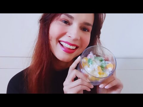 ASMR EAR EATING | FAST AND AGGRESSIVE MOUTH SOUNDS 🍭🍬