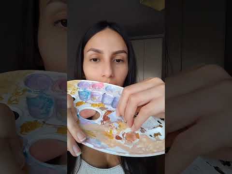 Limpio mi paleta de arte ASMR