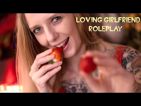 ASMR Loving Girlfriend Comforts You after hard day(personal attention, pampering, layered sounds)