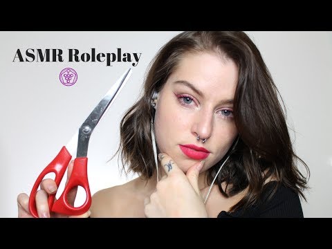 ASMR Haircut and Styling