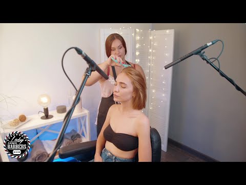 Whispered Tranquility ASMR Massage by Barber Lady Various Masters