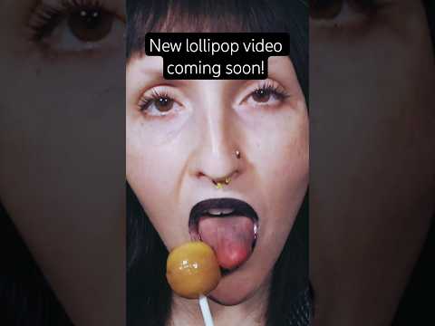 This Lollipop was XXL! #asmr #asmrlollipop #asmrsoftspoken #asmrcandy