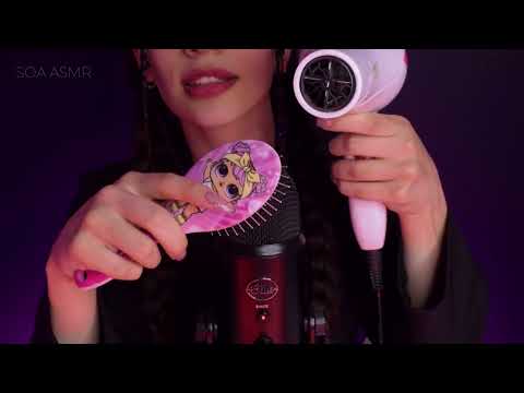 Asmr Personal Attention With Hair Dryer Sound