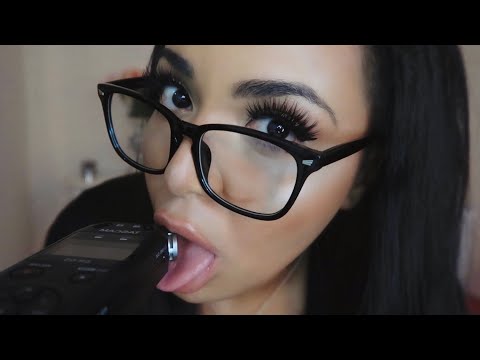 ASMR // EAR NOMS TASCAM 👅 ASMR Intense Tingles 💓