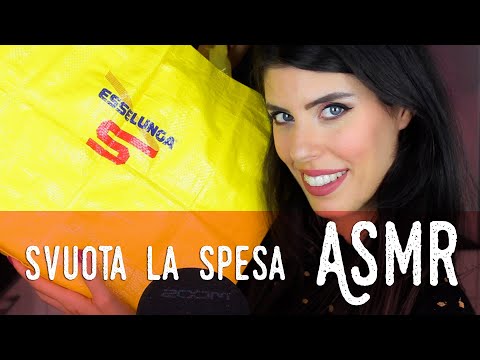 ASMR ita - 🍅 SVUOTA la SPESA ESTIVO • ESSELUNGA (Whispering)